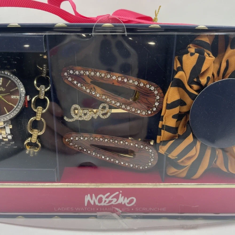 MASSIMO‎  - Watch Bracelet Gift Set  Gold Tone